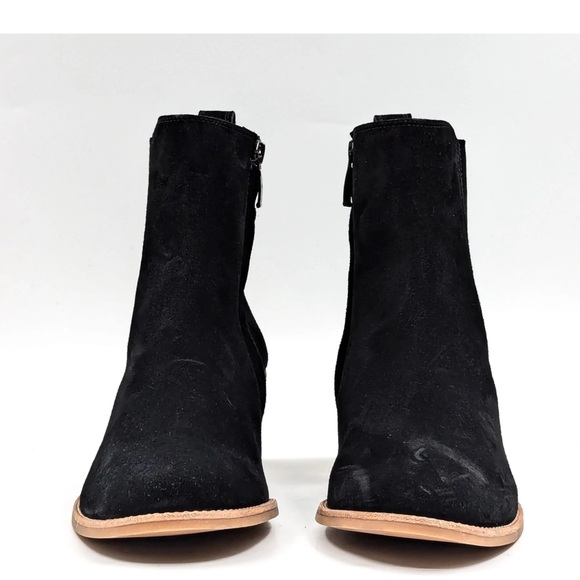 New without box PAUL GREEN WOMEN SANTE COWBOY ITALIAN BLACK SUEDE BOOTS SIZE main image 5